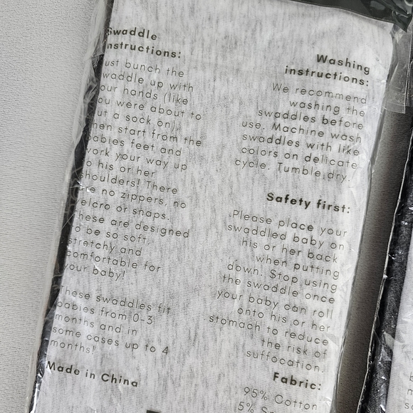 (2) Henry Hunter Baby Swaddle Pack - Picture 5 of 11